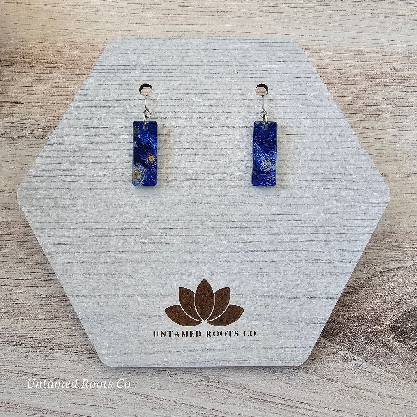 Starry Night Print Earrings (8 styles)