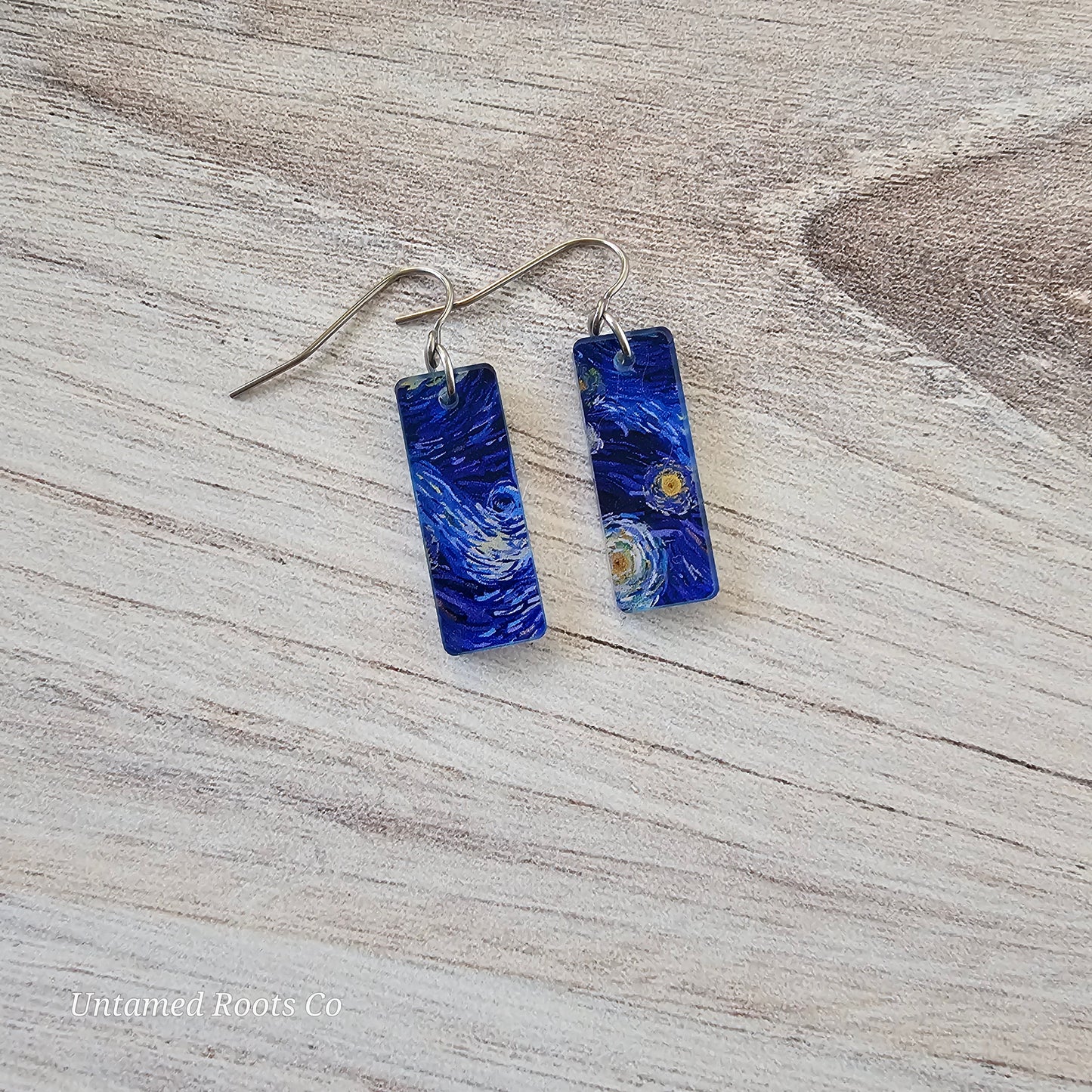 Starry Night Print Earrings (8 styles)
