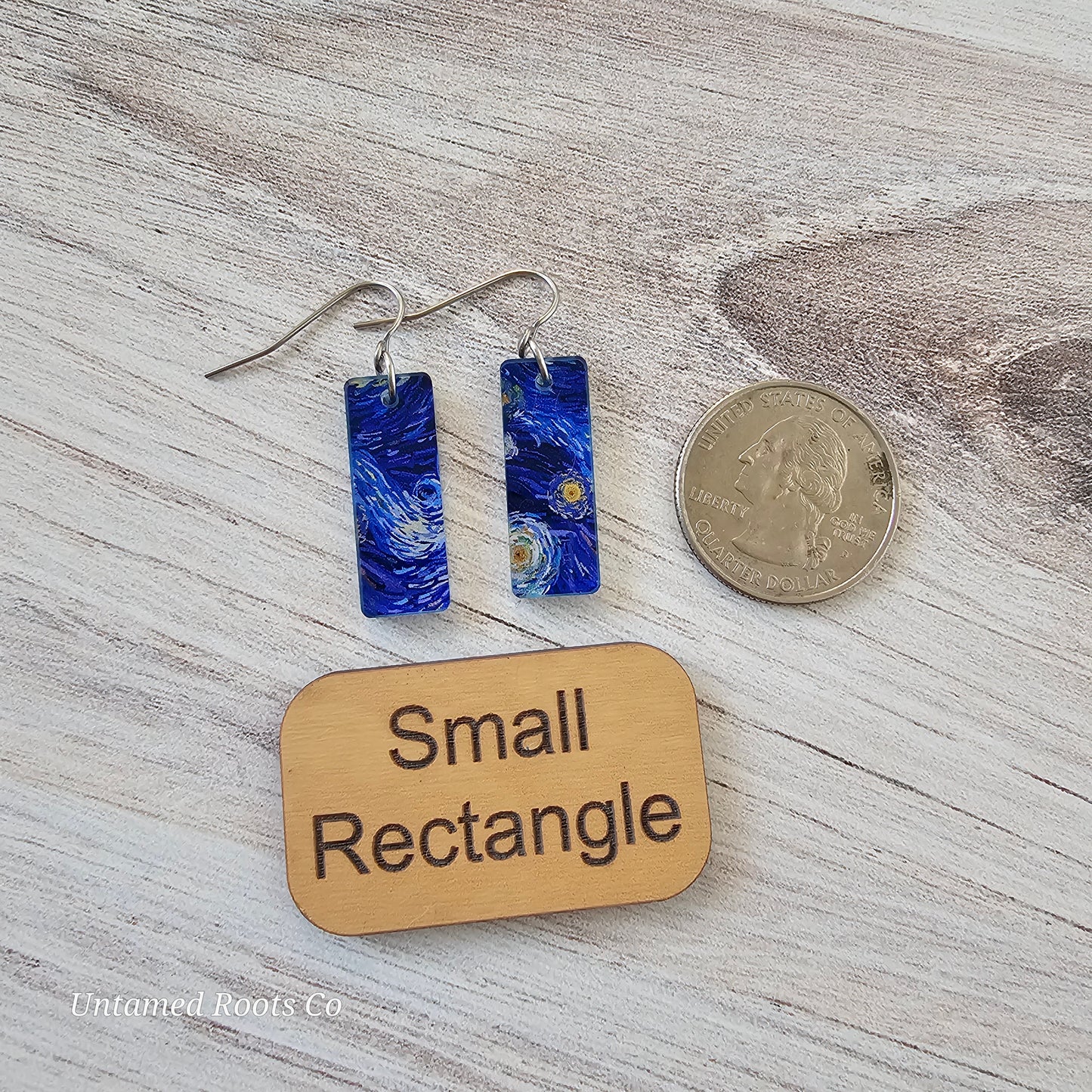 Starry Night Print Earrings (8 styles)