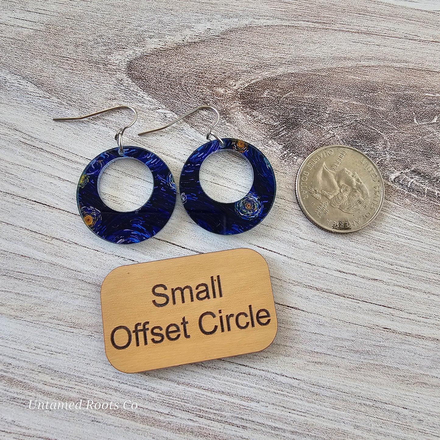 Starry Night Print Earrings (8 styles)