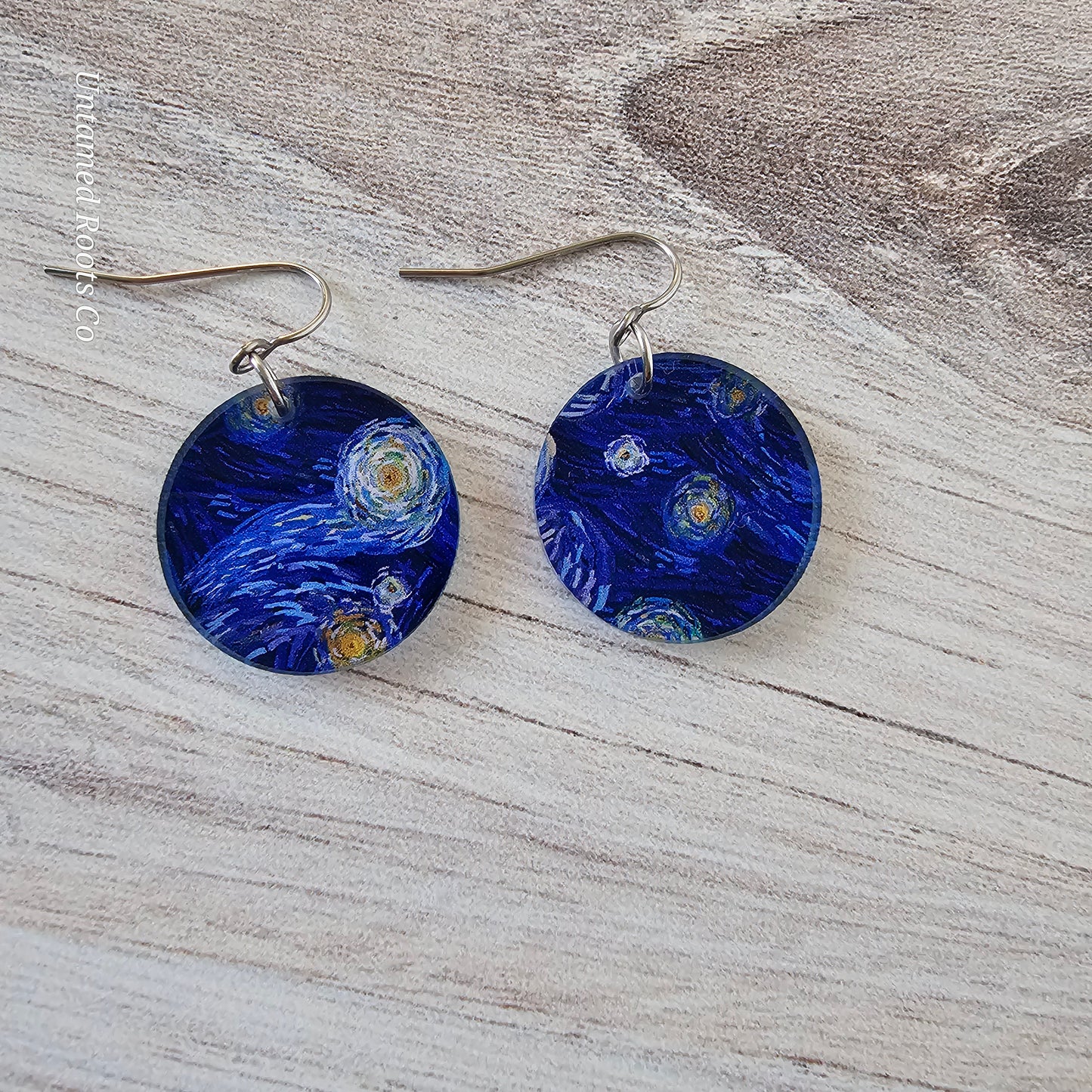 Starry Night Print Earrings (8 styles)