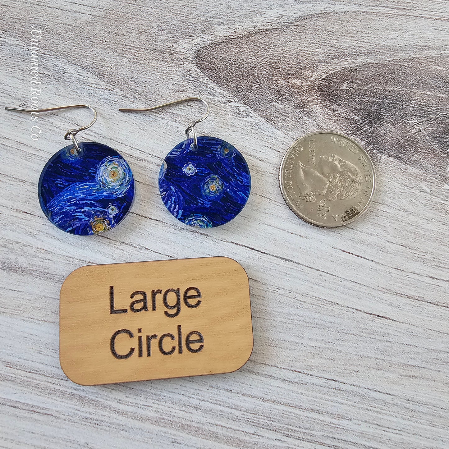 Starry Night Print Earrings (8 styles)