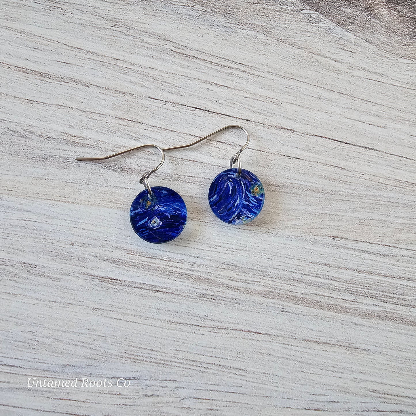 Starry Night Print Earrings (8 styles)