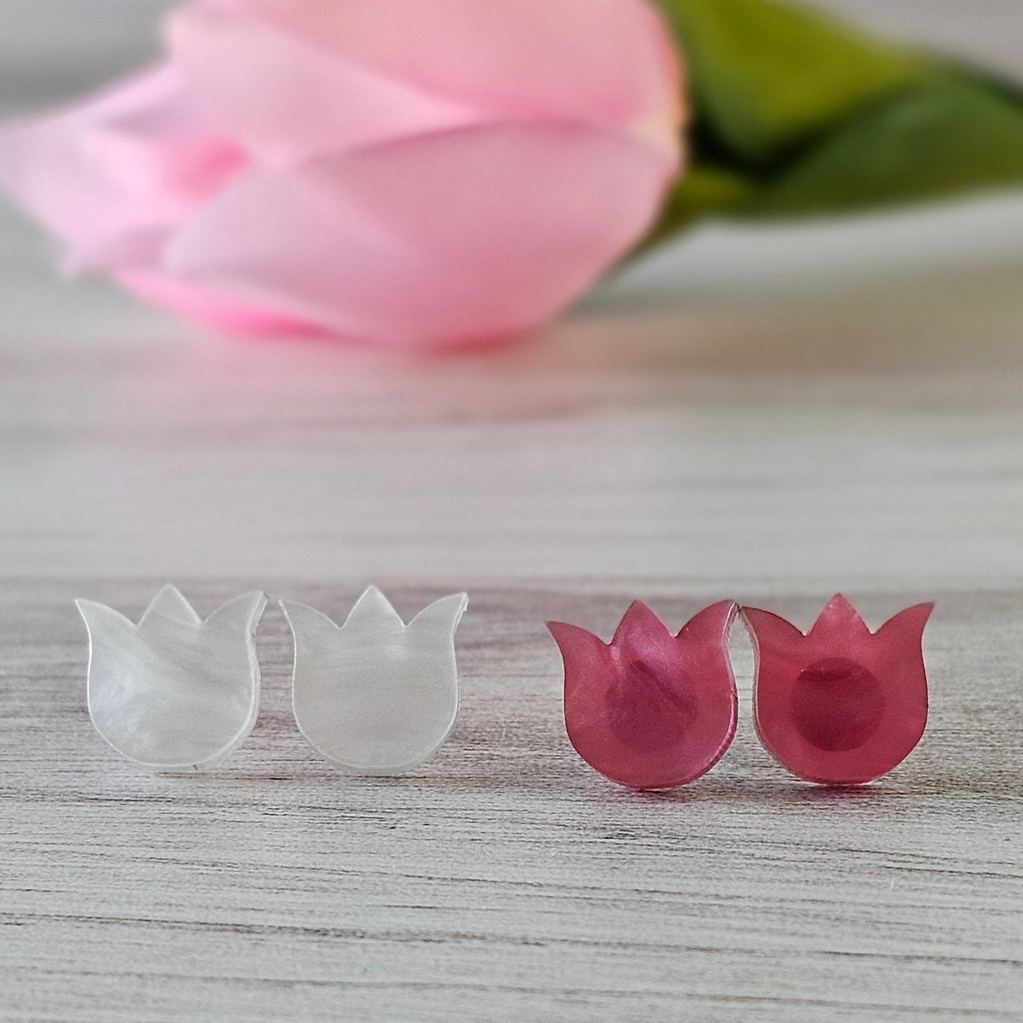 Tulip Stud Earrings