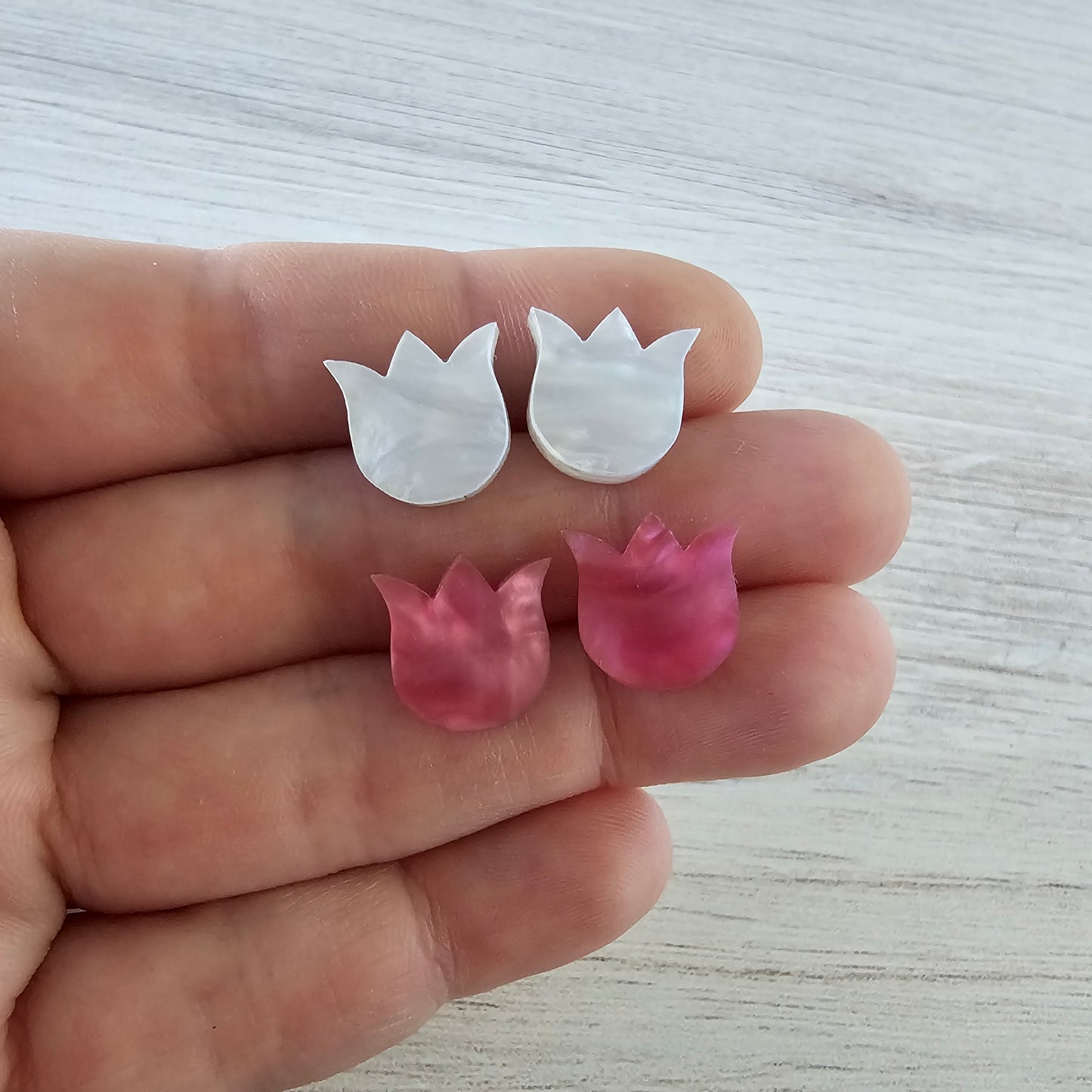 Tulip Stud Earrings