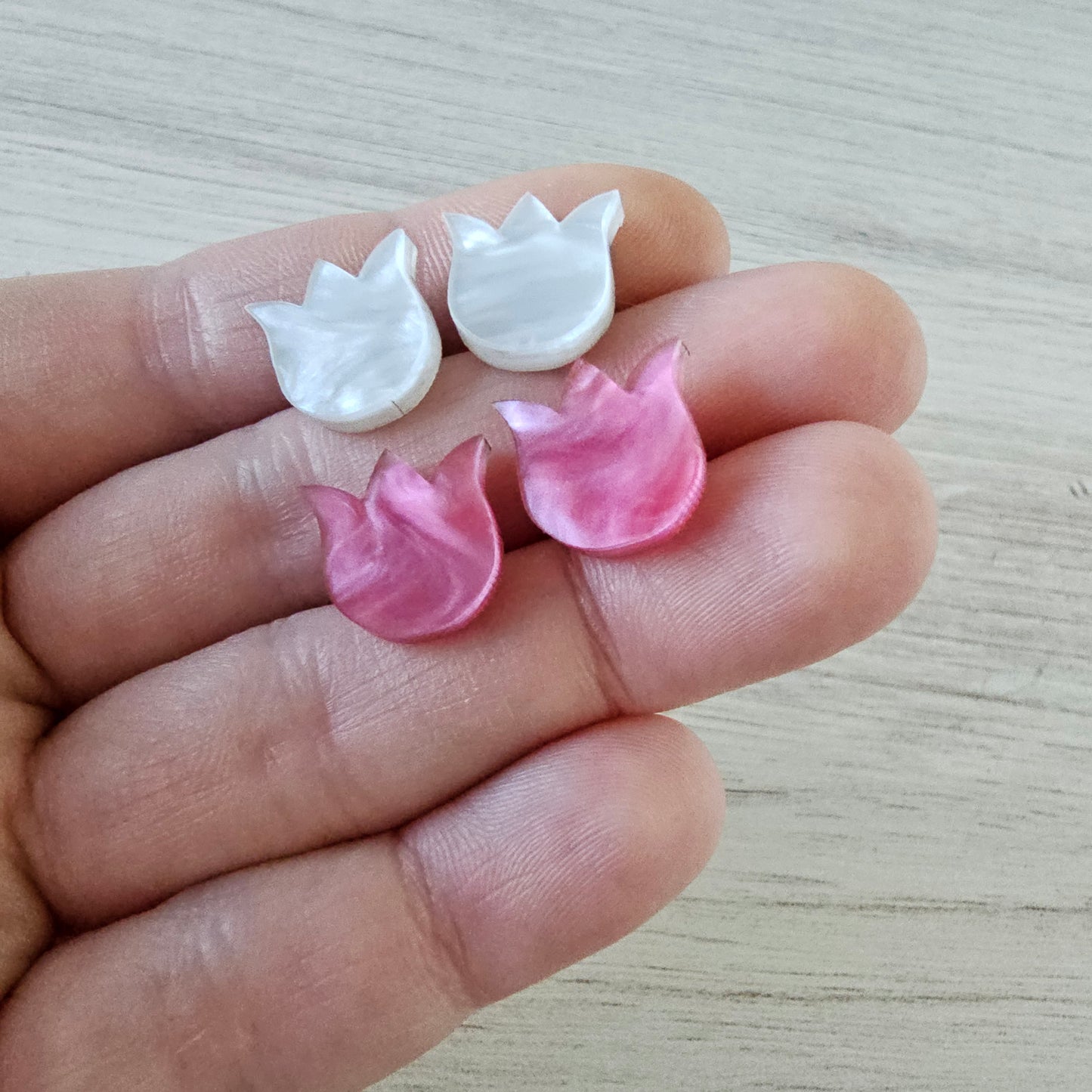 Tulip Stud Earrings