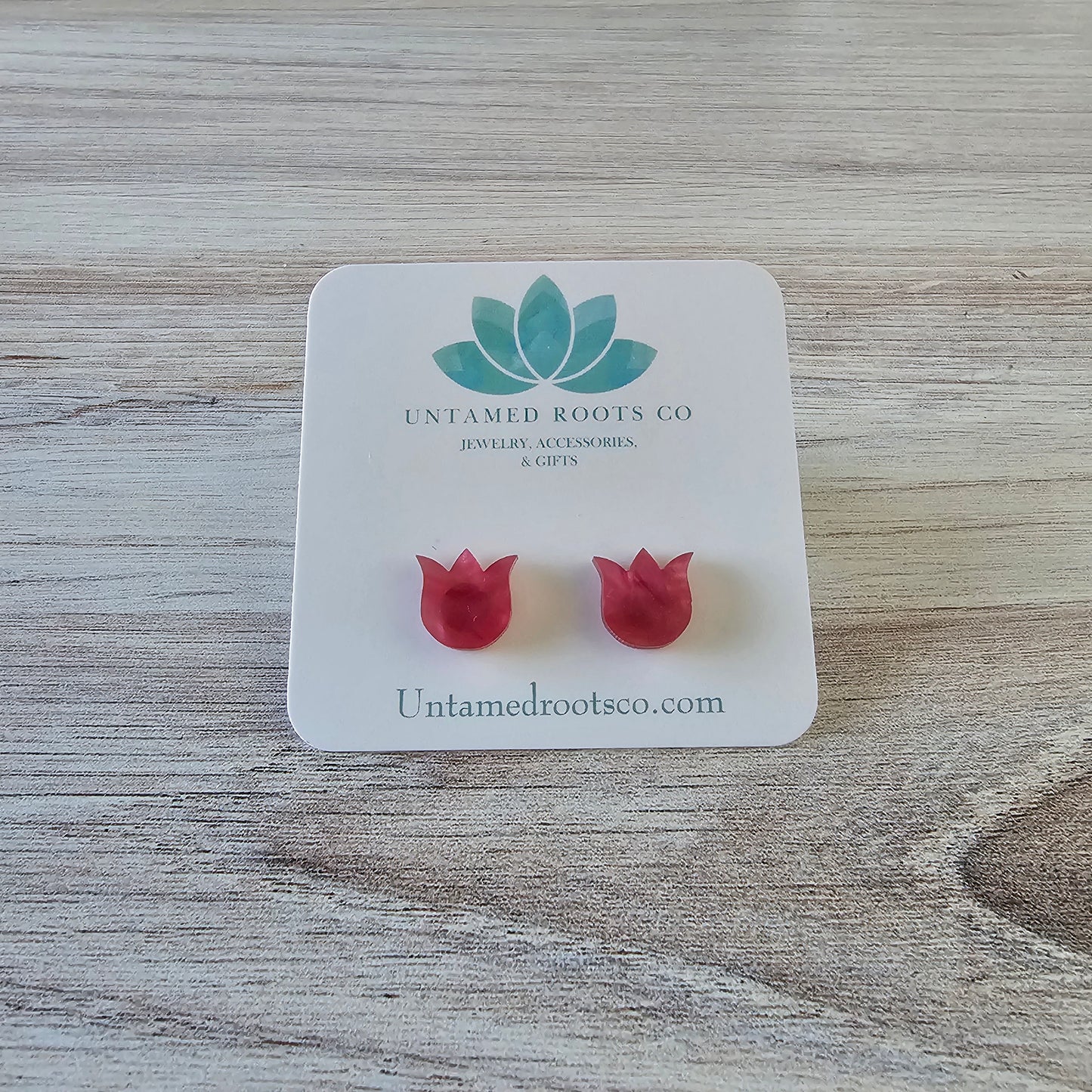 Tulip Stud Earrings