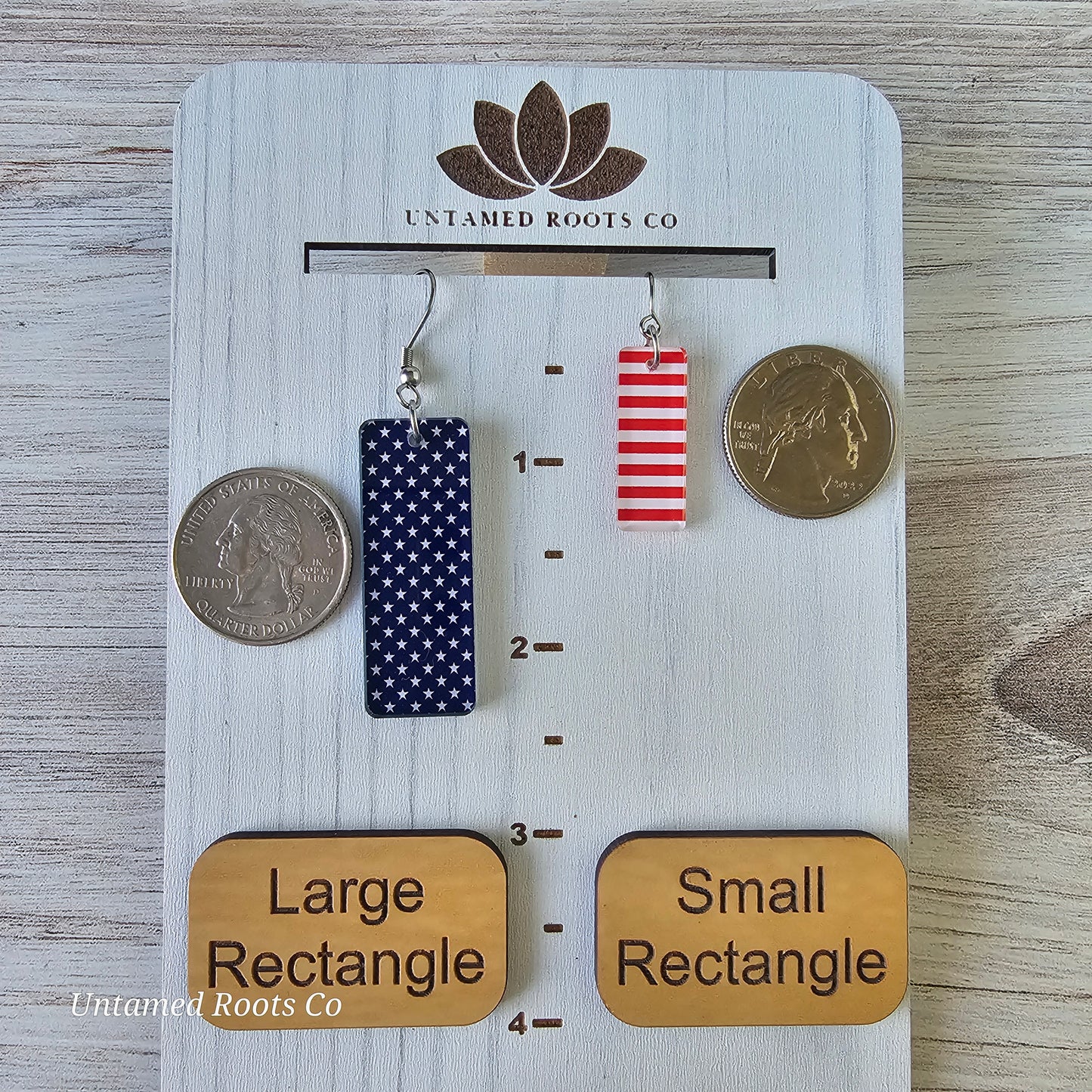 Stars & Stripes Earrings (8 styles)