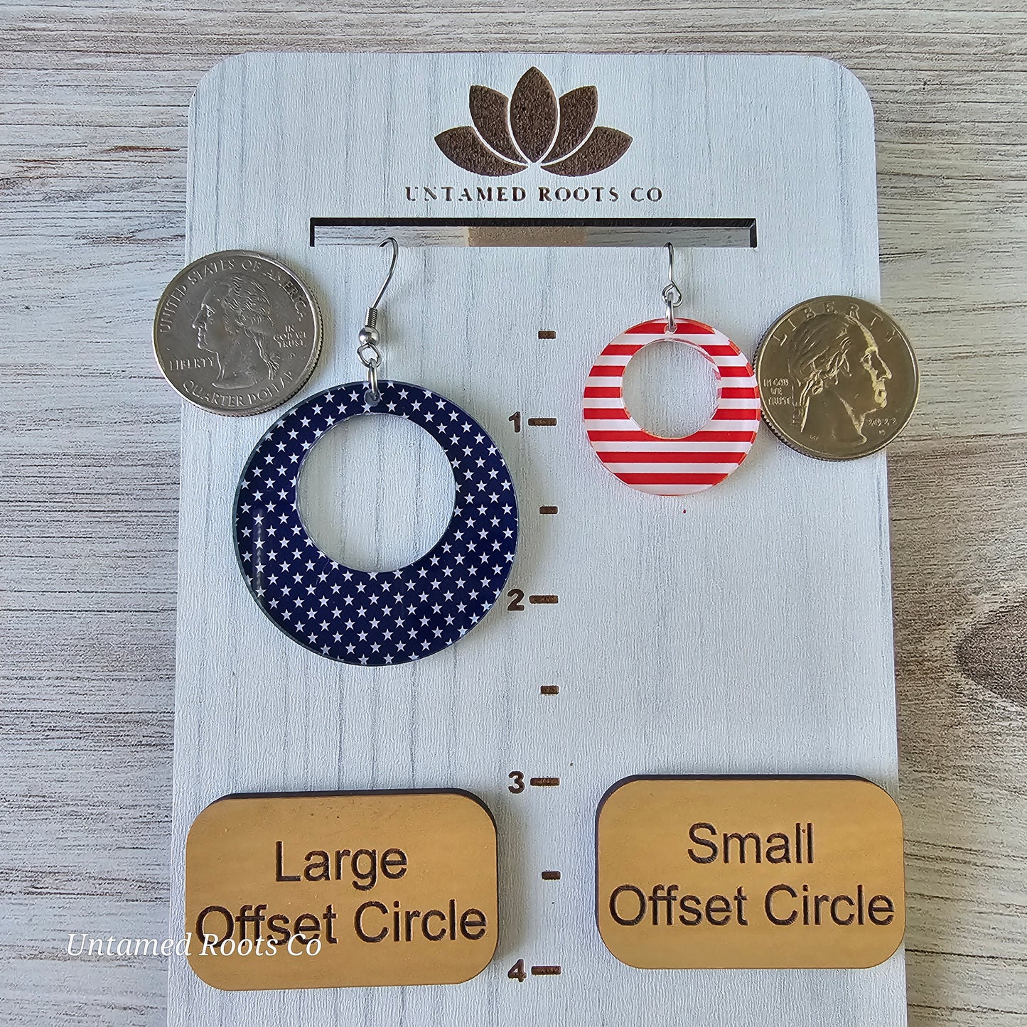 Stars & Stripes Earrings (8 styles)