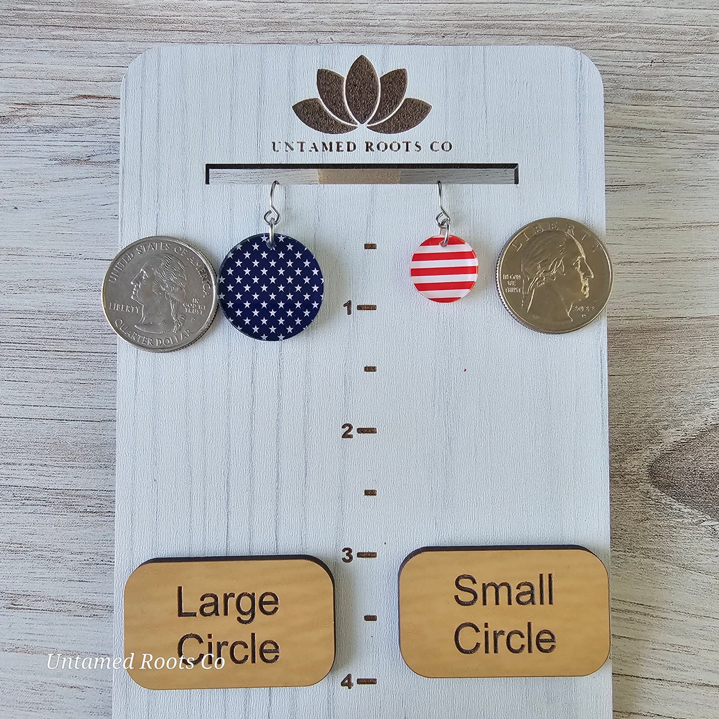 Stars & Stripes Earrings (8 styles)