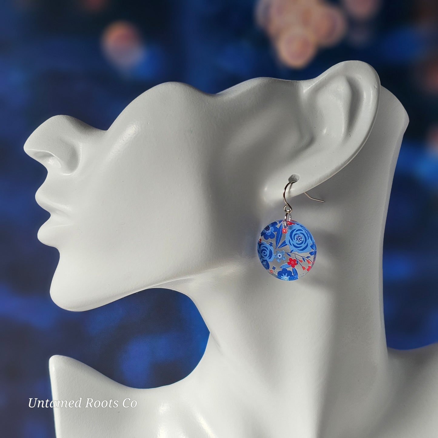 Patriotic Floral Earrings (8 styles)