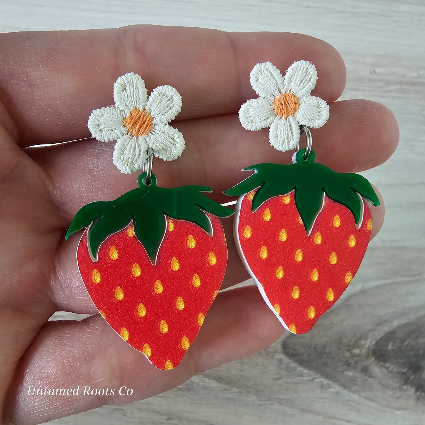 Strawberry Earrings