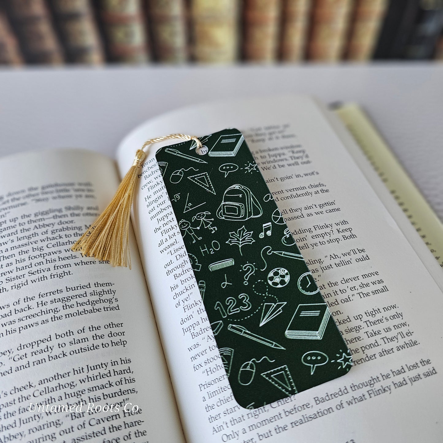 Teacher Chalkboard Flexible Bookmark