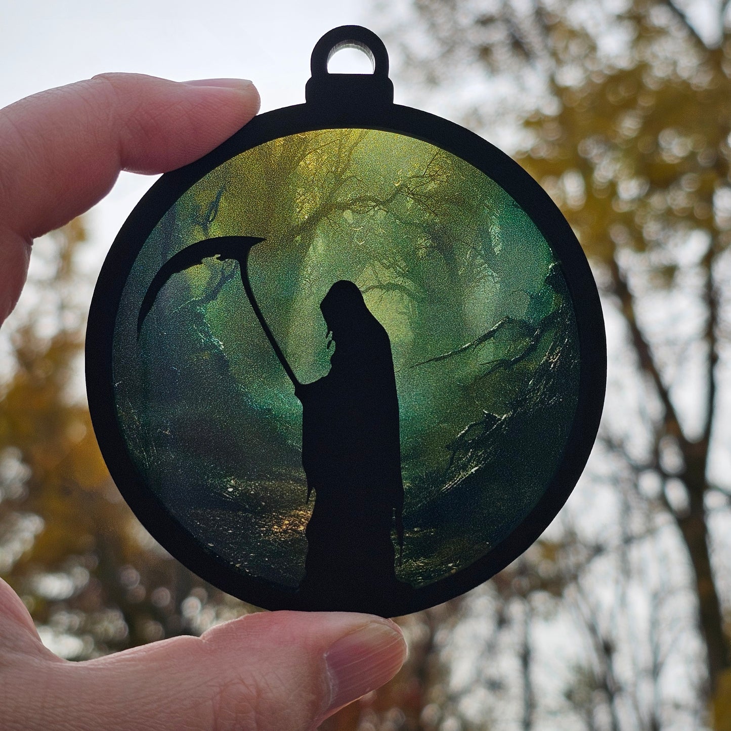 Grim Reaper- Green Foggy Forest