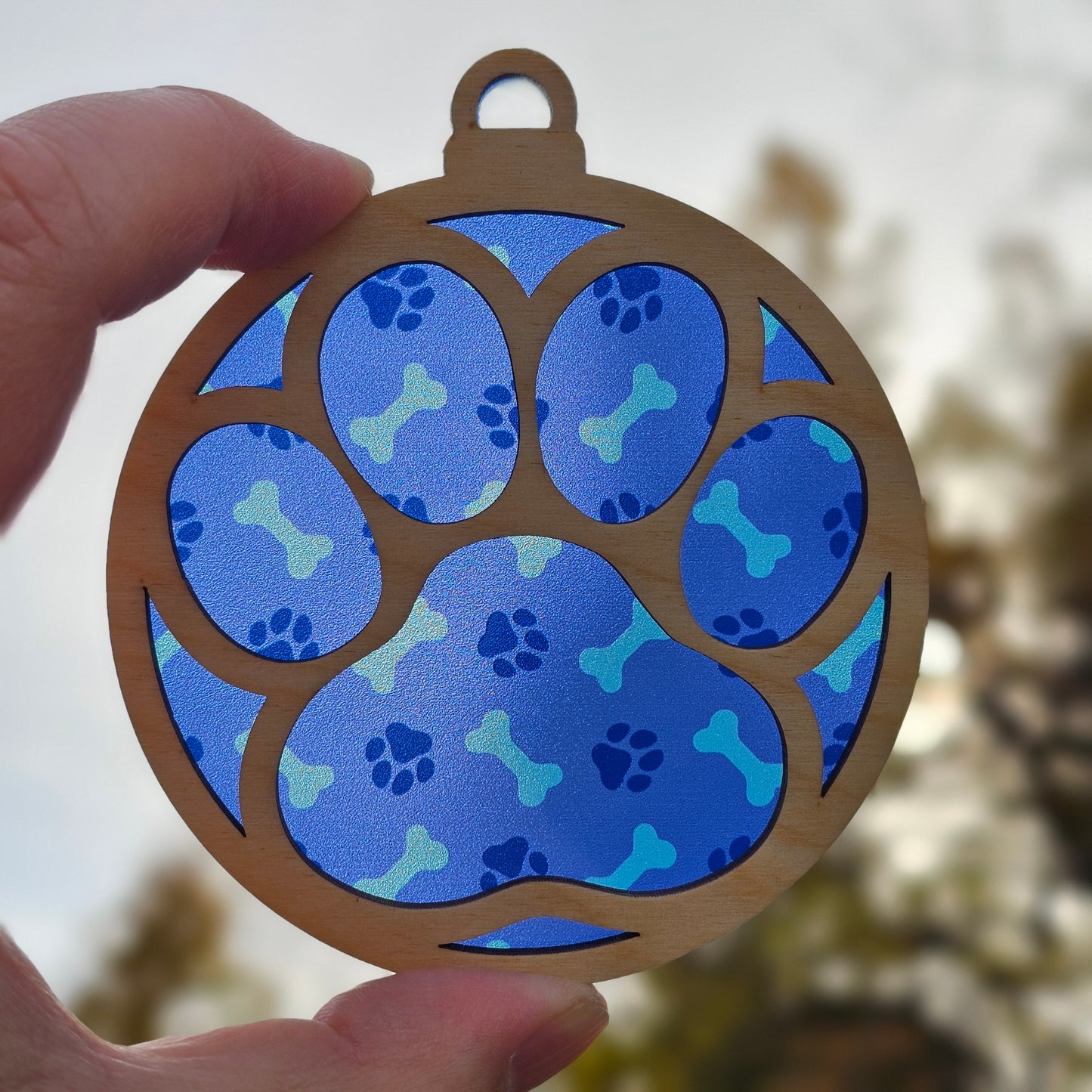 Dog- Paw Print and Bones