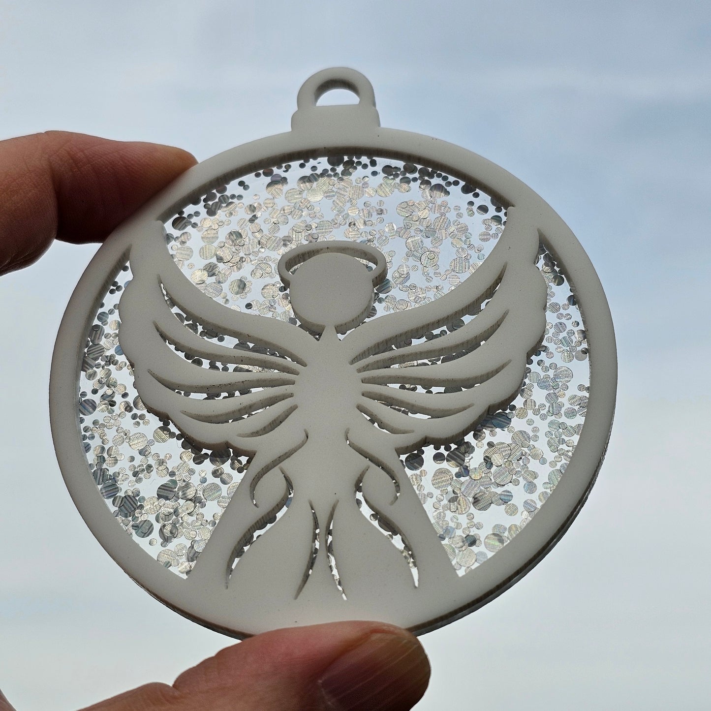 Angel- Silver Sparkle (Limited Run)