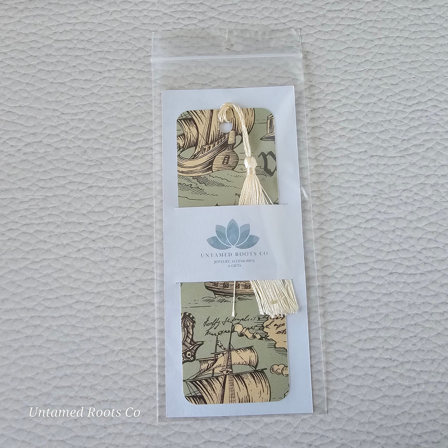 Old World Map Flexible Bookmark