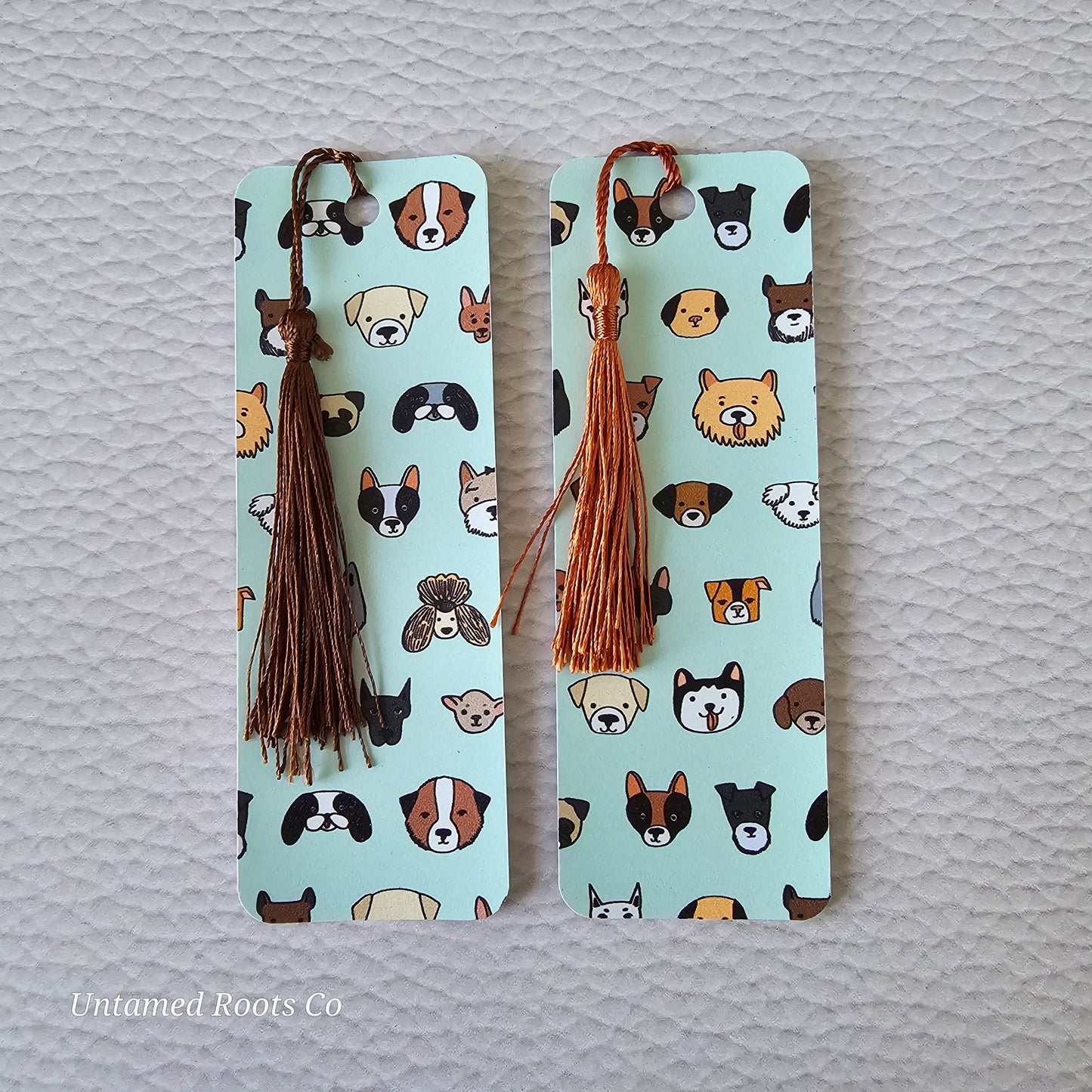 Dog Print Flexible Bookmark