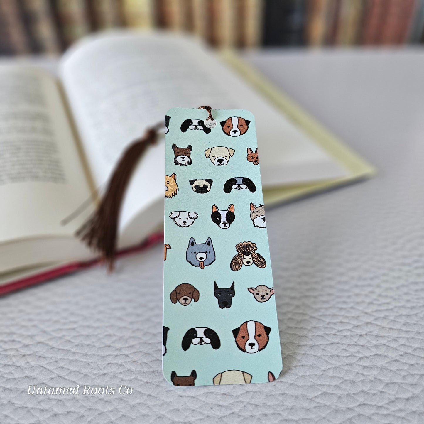 Dog Print Flexible Bookmark