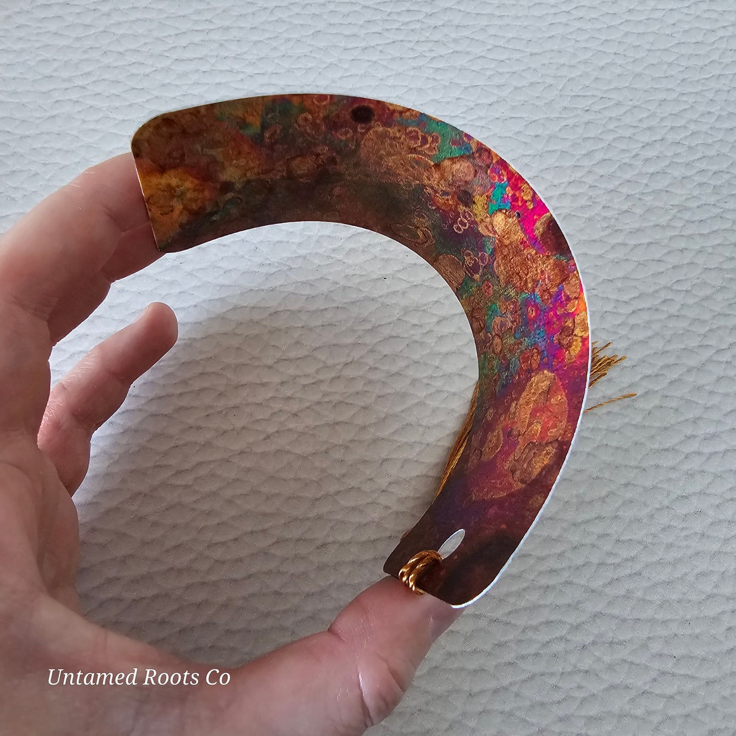 Oil Slick Flexible Bookmark