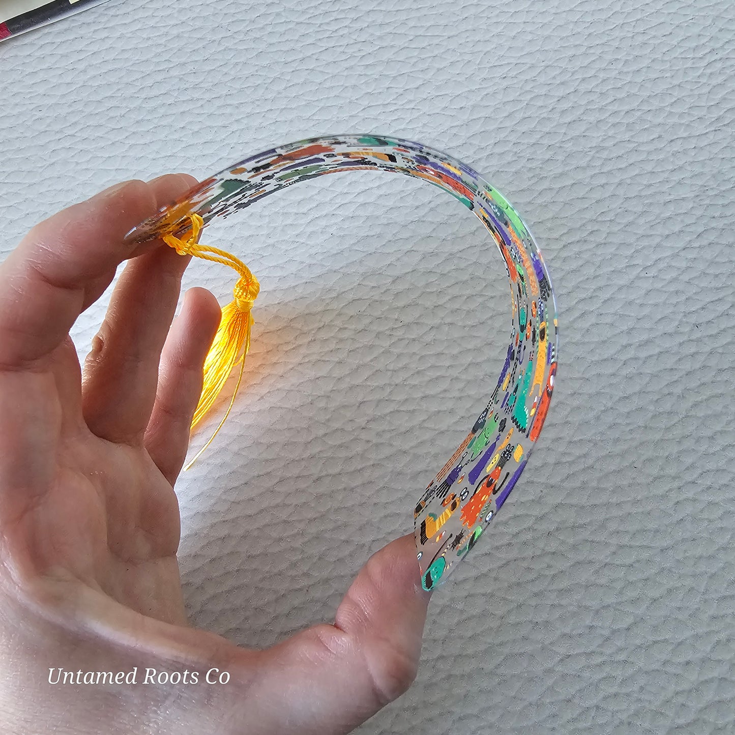 Monsters Flexible Bookmark