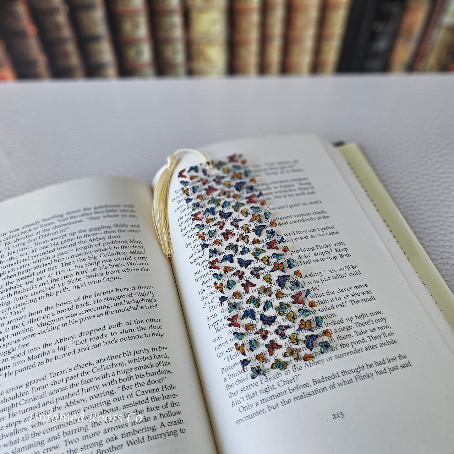Butterflies Flexible Bookmark
