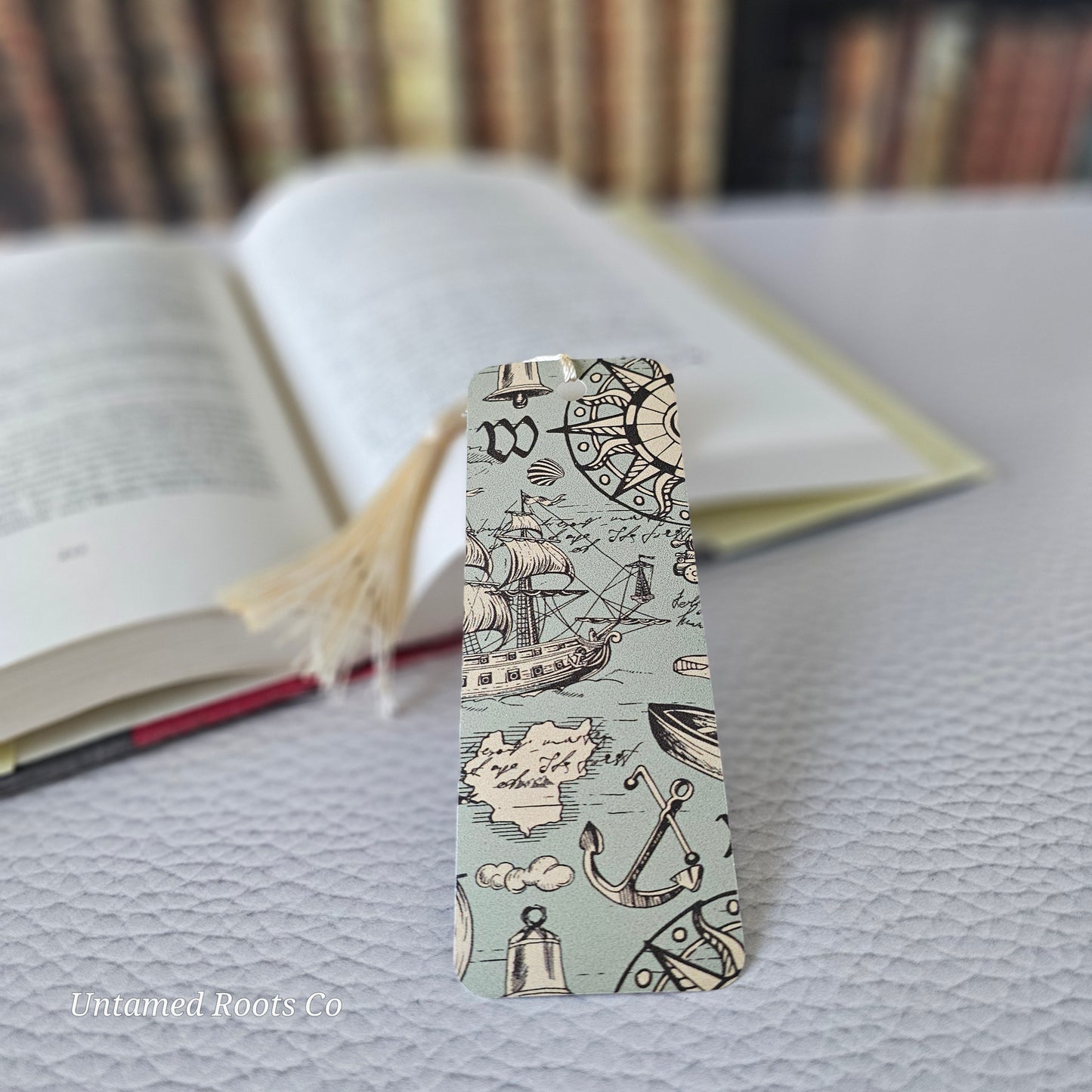 Old World Map Flexible Bookmark