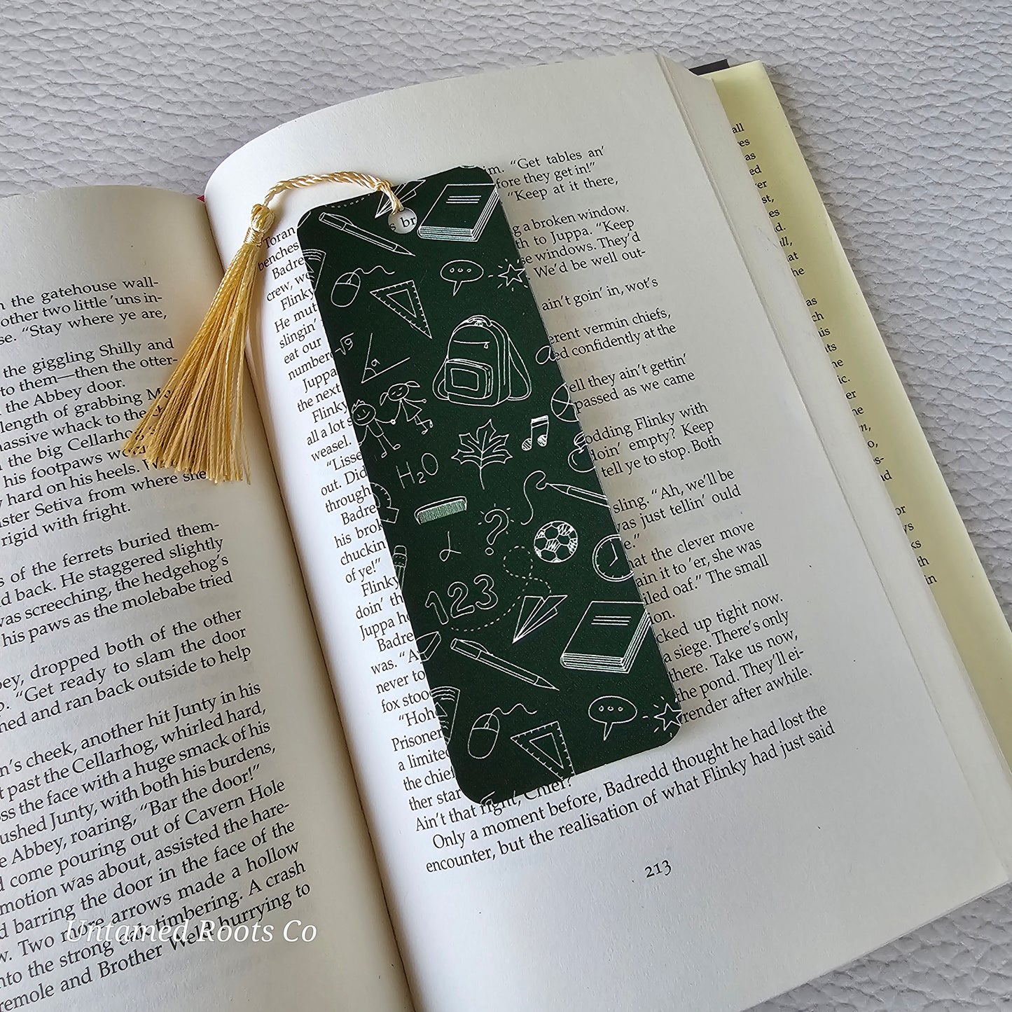 Teacher Chalkboard Flexible Bookmark