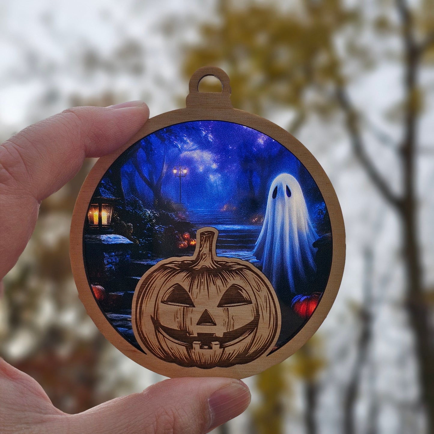 Jack-o-Lantern- Ghost