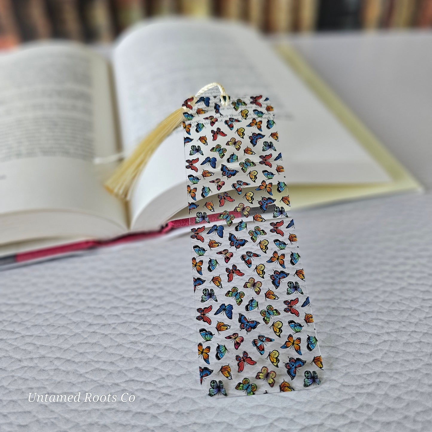 Butterflies Flexible Bookmark