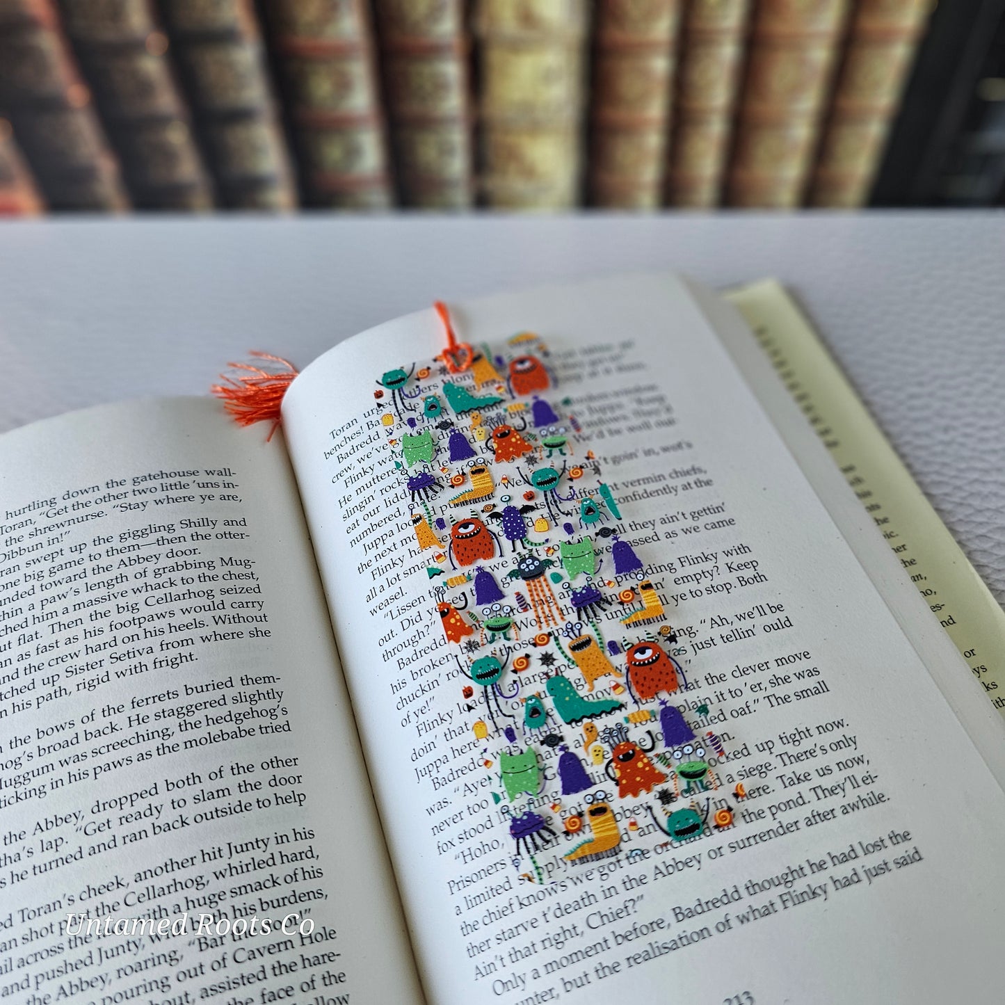 Monsters Flexible Bookmark
