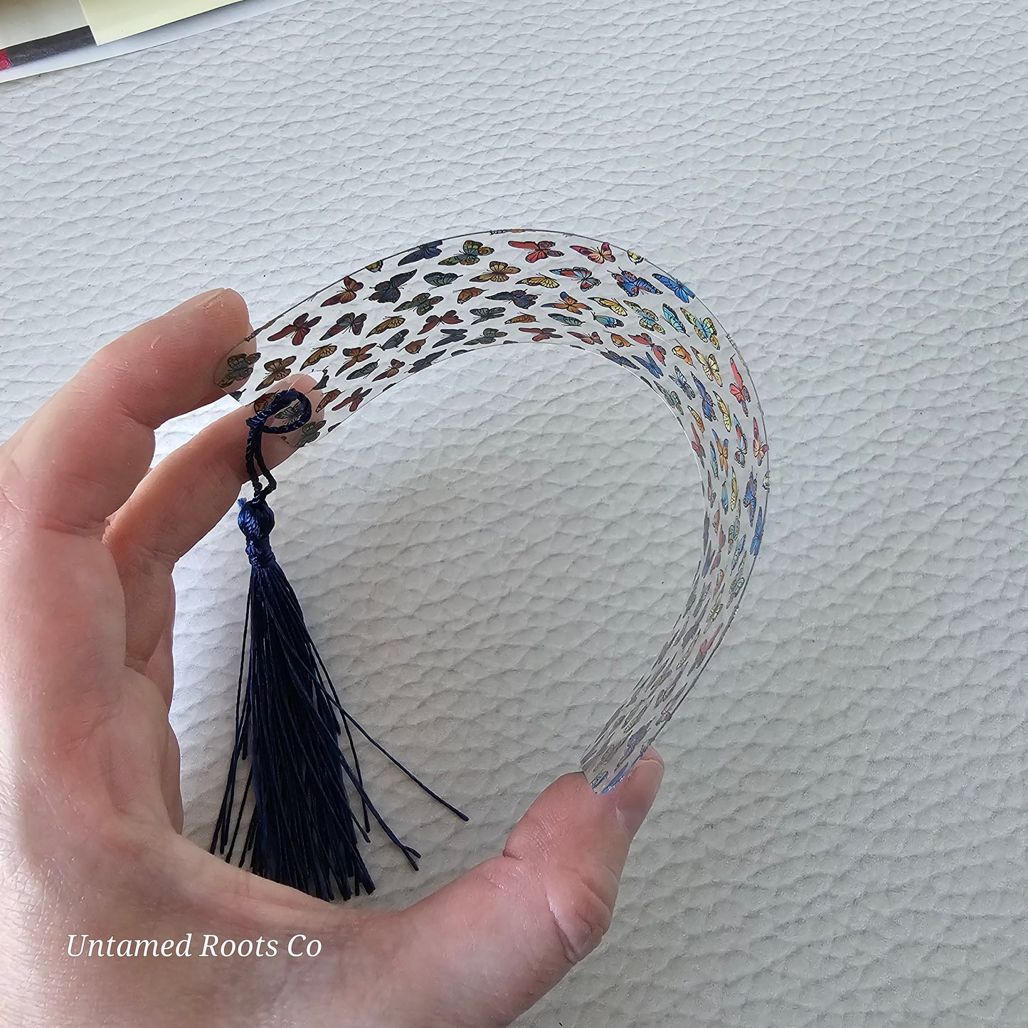 Butterflies Flexible Bookmark