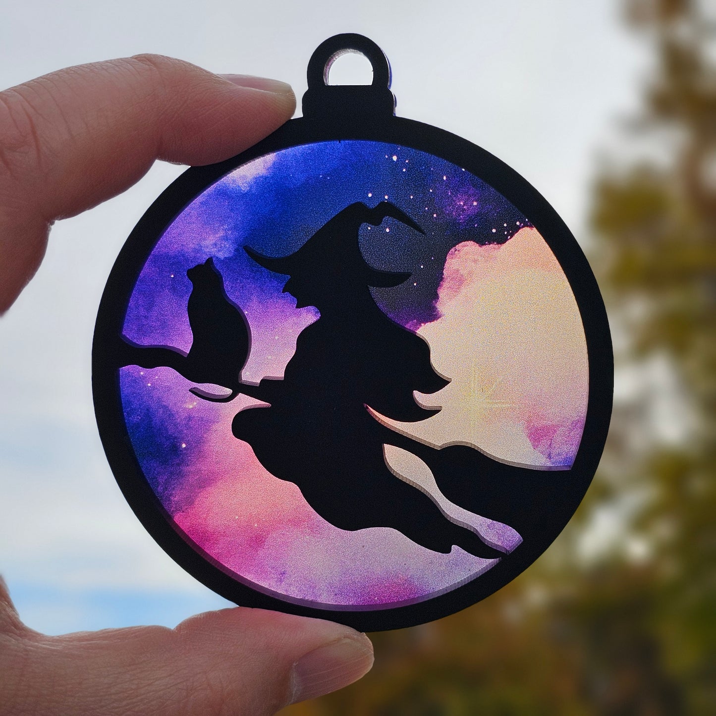 Witch- Purple Clouds