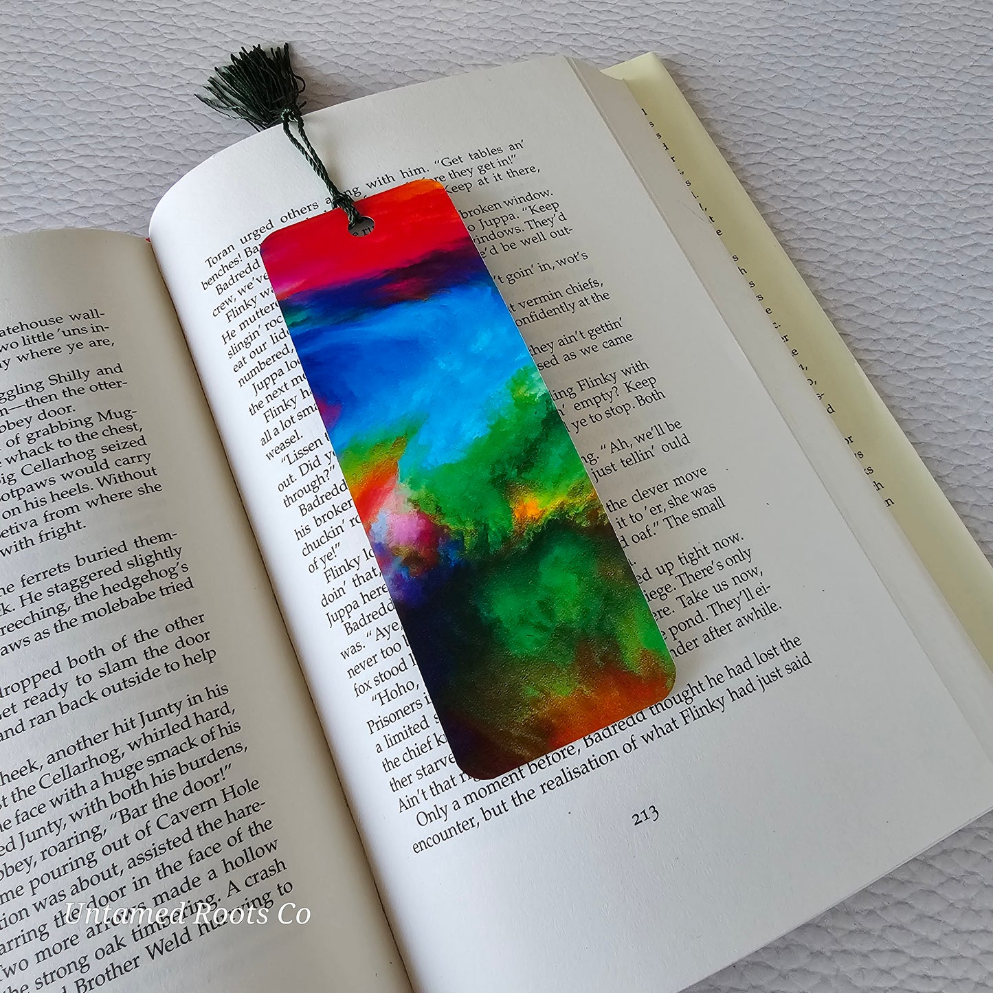 Rainbow Skies Flexible Bookmark