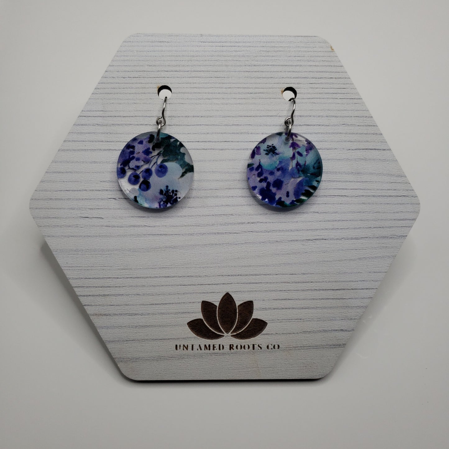 Blueberry Floral Earrings (8 styles)