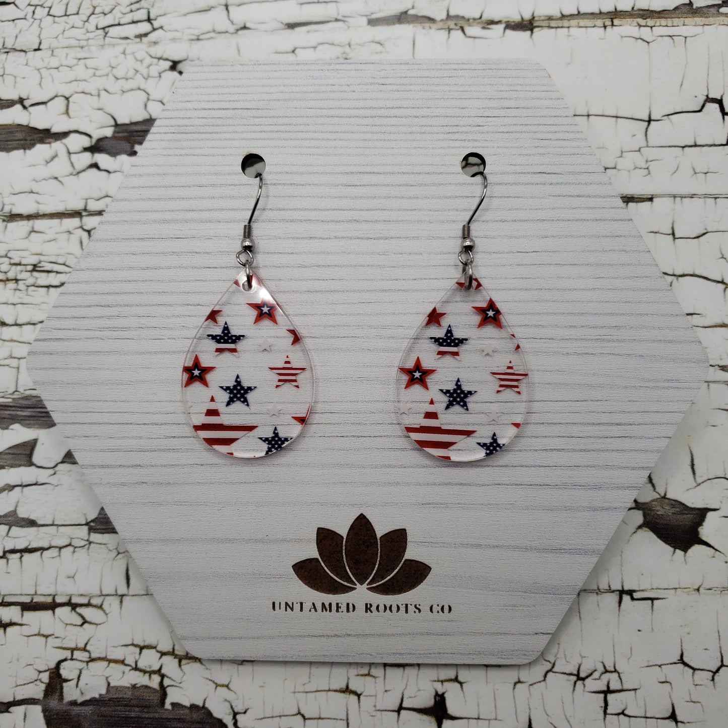 Patriotic Stars Earrings (8 styles)
