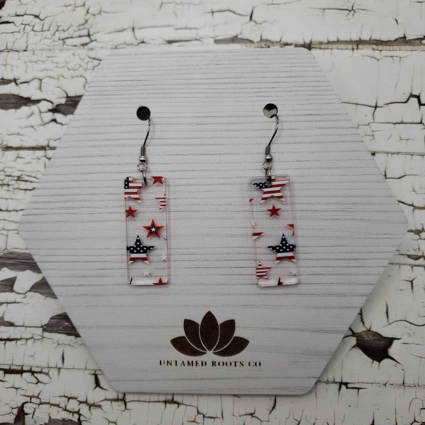 Patriotic Stars Earrings (8 styles)