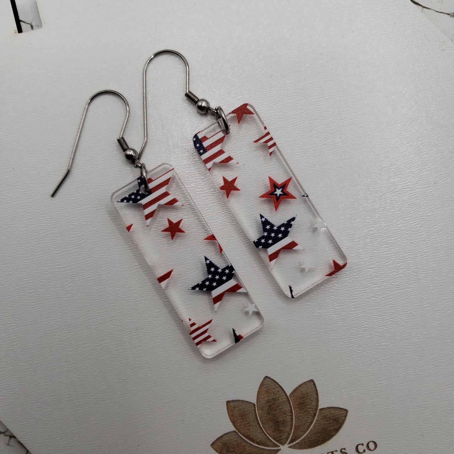 Patriotic Stars Earrings (8 styles)