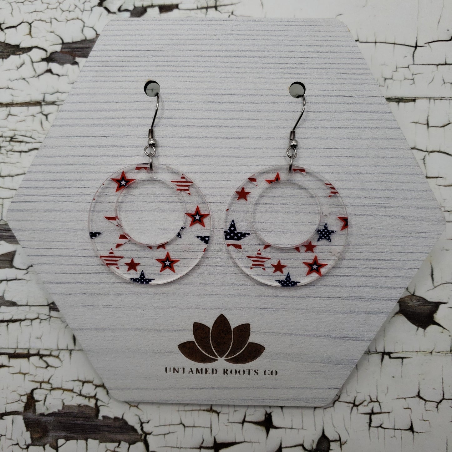 Patriotic Stars Earrings (8 styles)