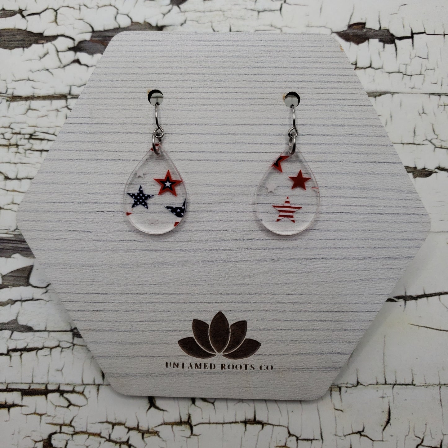 Patriotic Stars Earrings (8 styles)