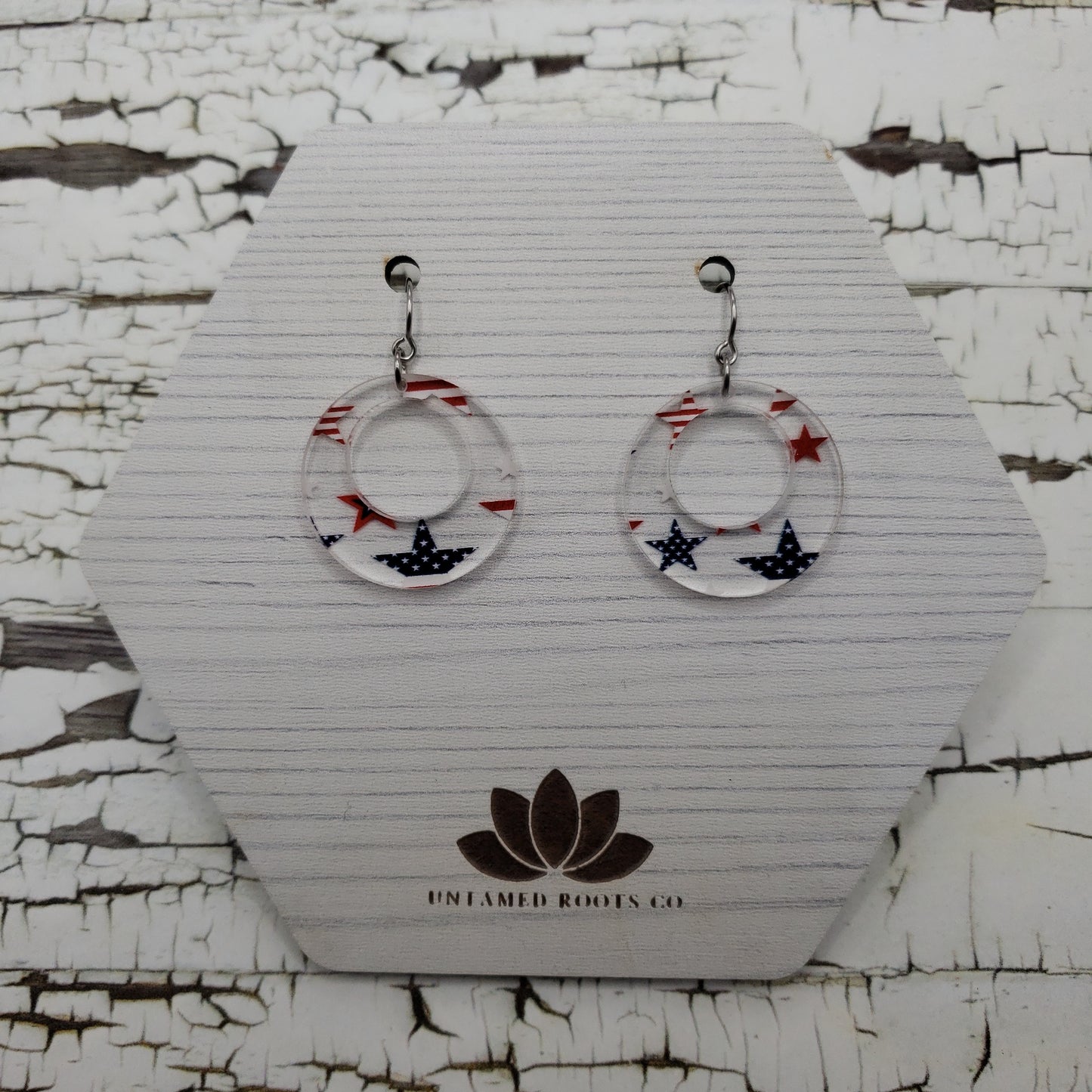 Patriotic Stars Earrings (8 styles)