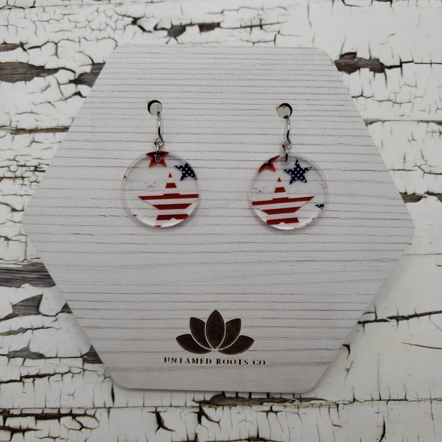 Patriotic Stars Earrings (8 styles)