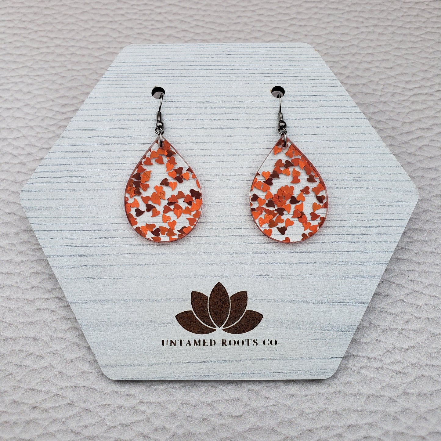 Confetti Hearts Holographic Earrings (8 styles)