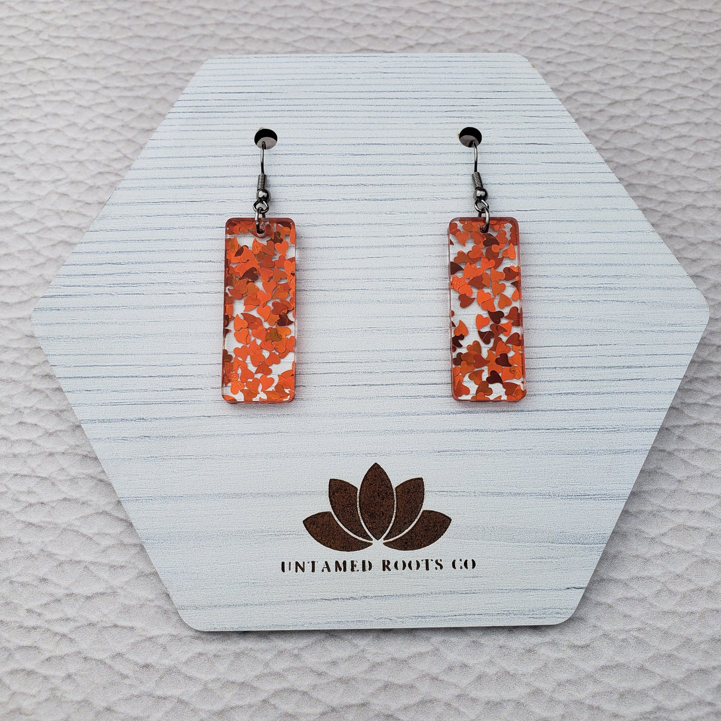 Confetti Hearts Holographic Earrings (8 styles)