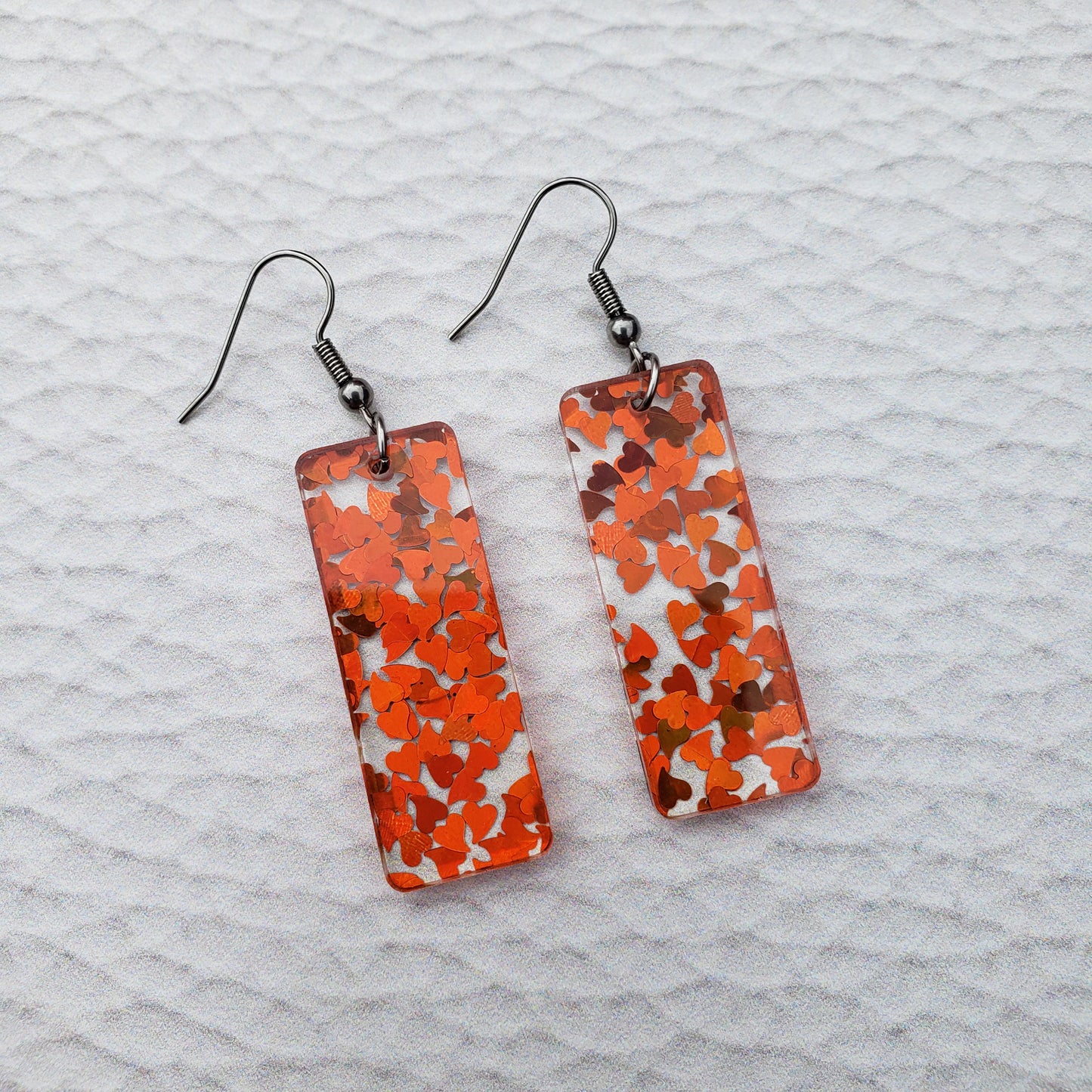 Confetti Hearts Holographic Earrings (8 styles)