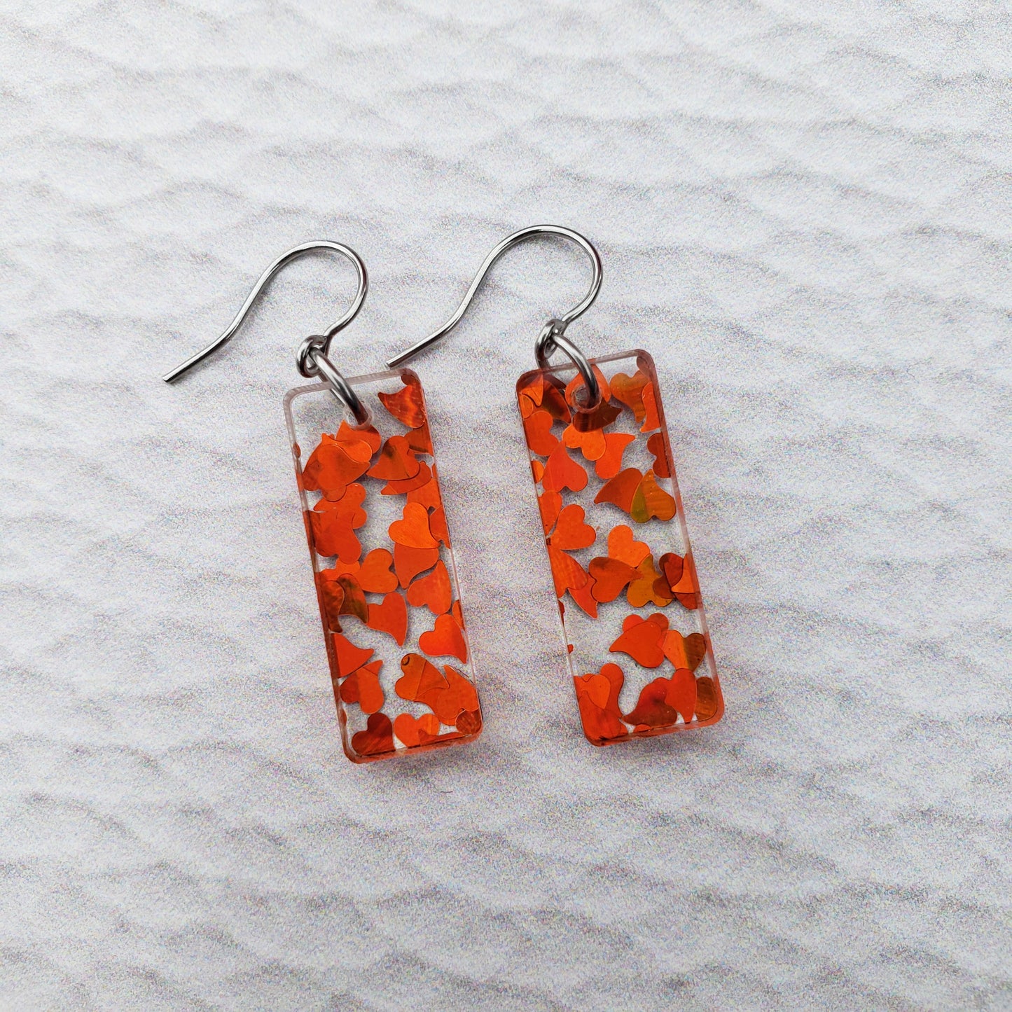 Confetti Hearts Holographic Earrings (8 styles)