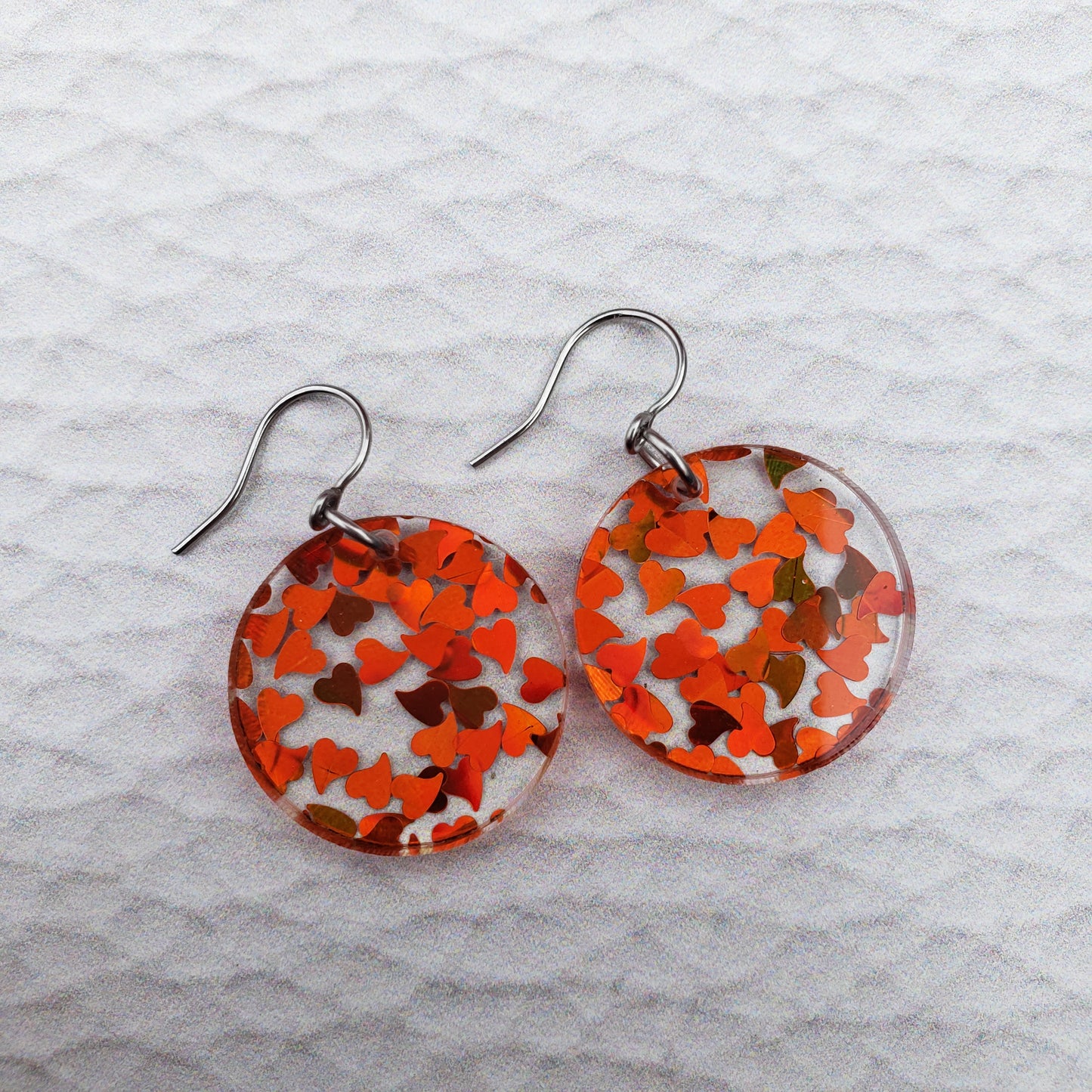 Confetti Hearts Holographic Earrings (8 styles)