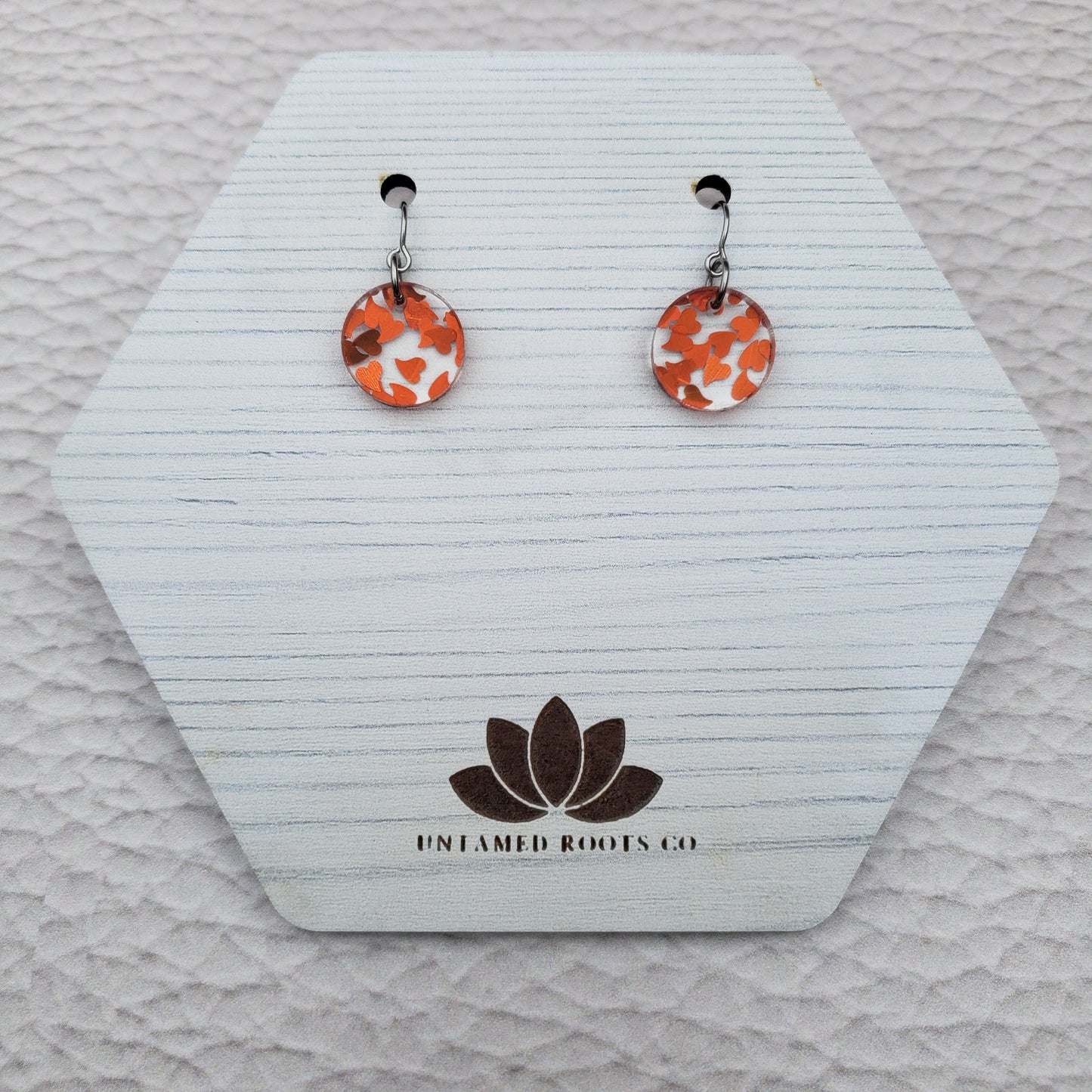 Confetti Hearts Holographic Earrings (8 styles)