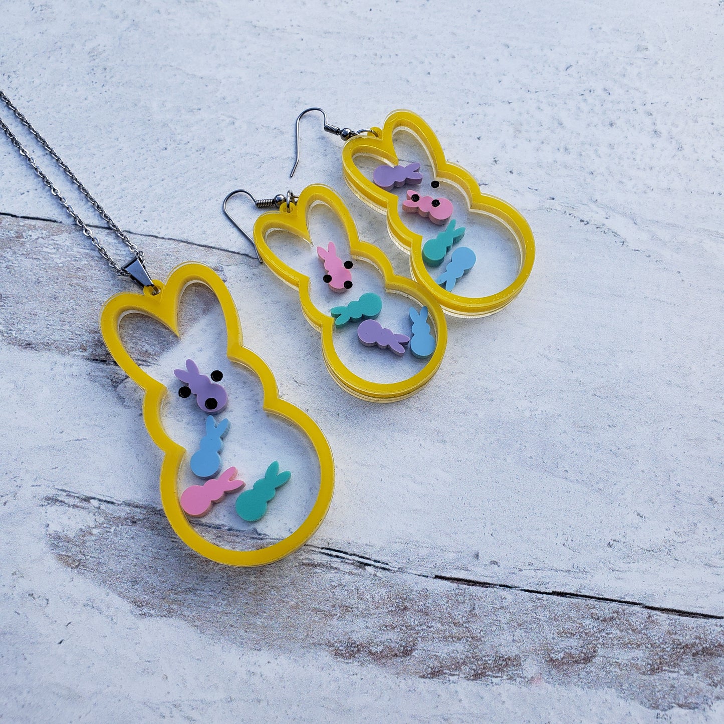 Marshmallow Bunny Shakers