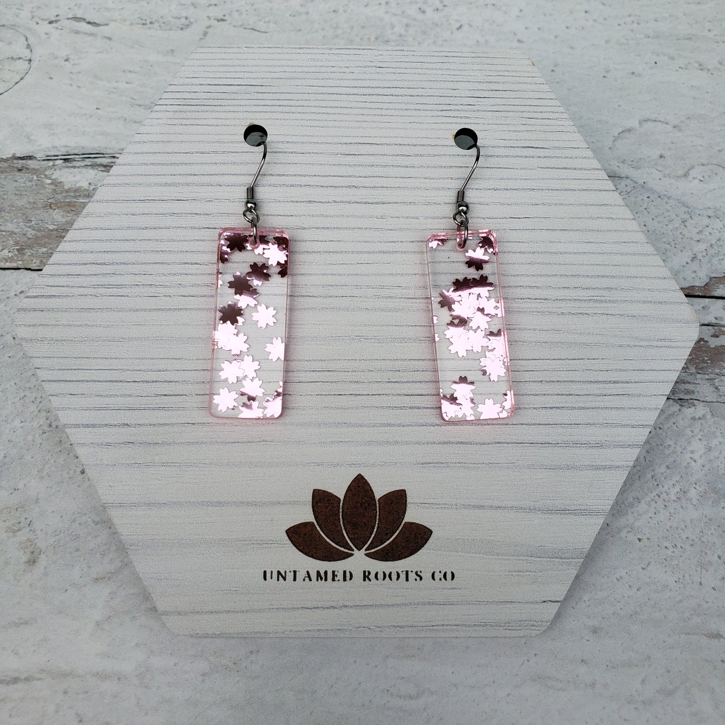 Cherry Blossom Confetti Floral Earrings (8 styles)